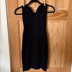 Chic Black Strapless Dress